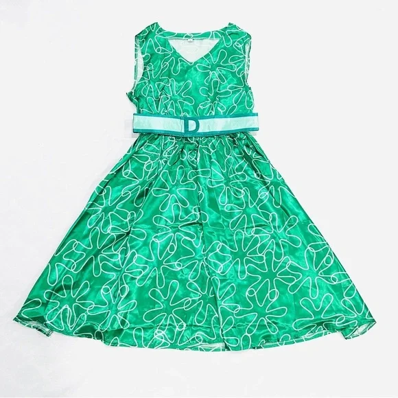 Disney | Dresses | Nip Disney Pixar Inspired Inside Out Disgust 2pc  Halloween Costume Cosplay Dress | Poshmark